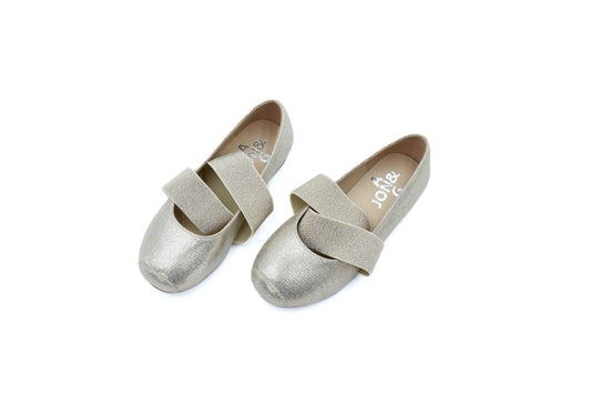 Aurora Gold 閃亮仿芭蕾鞋(金色)