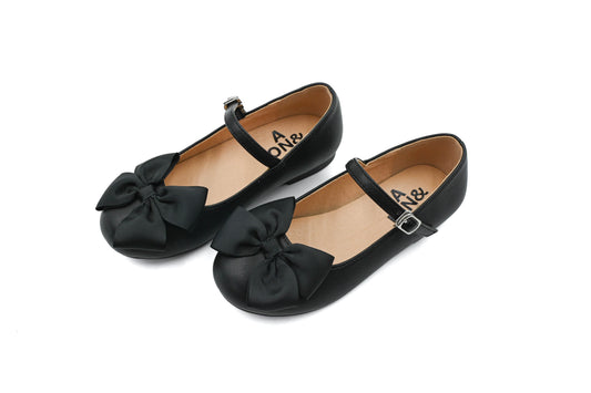 Adeline Black 蝴蝶結瑪麗珍(黑色)